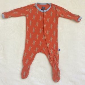 Kickee footie pajamas $18 size 0-3months
